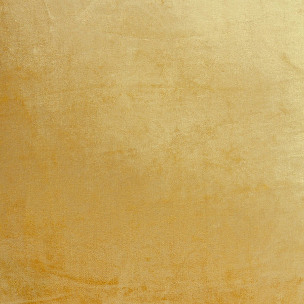 Homeroots 18" X 7" X 18" Transitional Yellow Solid Pillow Cover With Poly Insert   333999