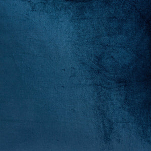 Homeroots 18" X 7" X 18" Transitional Navy Blue Solid Pillow Cover With Poly Insert   334004