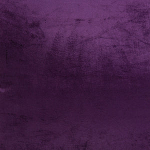 Homeroots 20" X 7" X 20" Transitional Purple Solid Pillow Cover With Poly Insert   334008