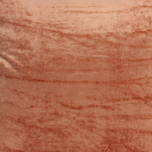 Homeroots 20" X 7" X 20" Transitional Orange Solid Pillow Cover With Poly Insert   334017