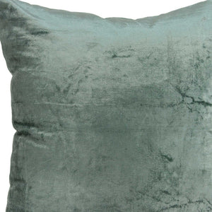 Homeroots 22" X 7" X 22" Transitional Sea Foam Solid Pillow Cover With Poly Insert   334048