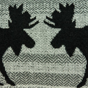 Homeroots 24" X 5" X 16" Lodge Gray Pillow Cover With Poly Insert   334052