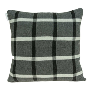 Homeroots 20" X 7" X 20" Transitional Gray Pillow Cover With Poly Insert   334057