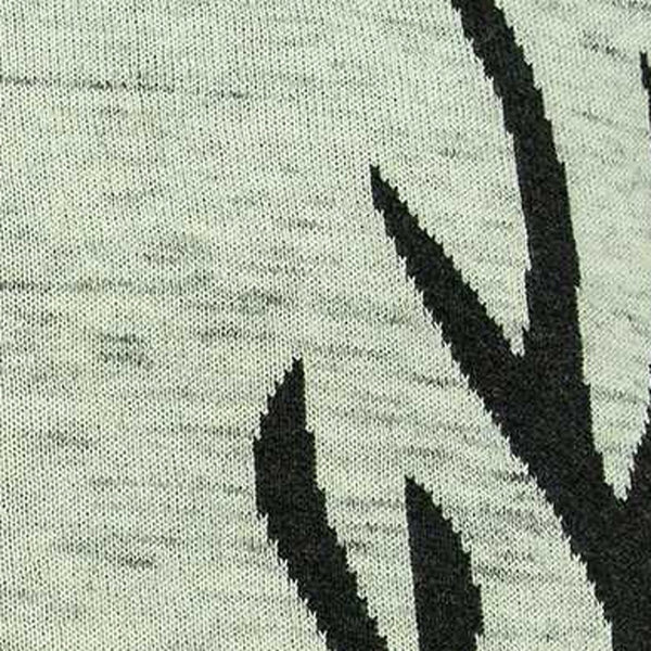 Homeroots 20" X 7" X 20" Lodge Grey & Black Pillow Cover With Poly Insert   334059