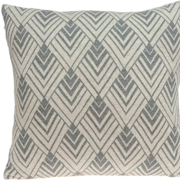 Homeroots 20" X 7" X 20" Beautiful Transitional Tan Cotton Pillow Cover With Poly Insert   334064