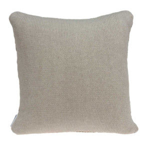Homeroots 20" X 7" X 20" Charming Transitional Beige Accent Pillow Cover With Poly Insert   334081