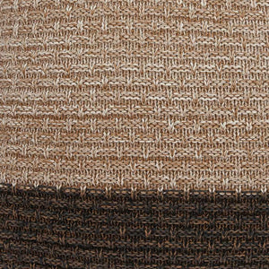 Homeroots Warm Brown And Cream Decorative Accent Pillow   334085