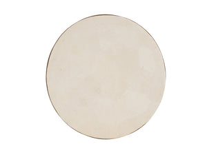 Lexington Tommy Bahama Outdoor Palm Desert Poolside Round End Table - Chic Mid-century Style With Durable Aluminum And Agate Top  Wood 3340-950c