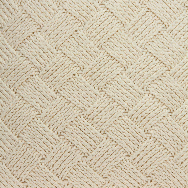 Homeroots 20" X 7" X 20" Transitional Beige Pillow Cover With Poly Insert   334105