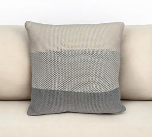 Homeroots 20" X 7" X 20" Transitional Tan Cotton Pillow Cover With Poly Insert   334106