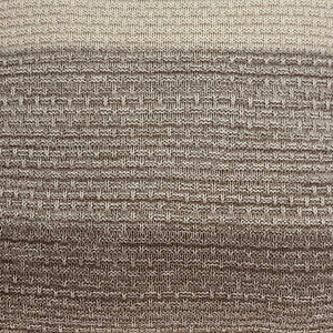 Homeroots 20" X 20" Beige And Brown Cotton Pillow   334107