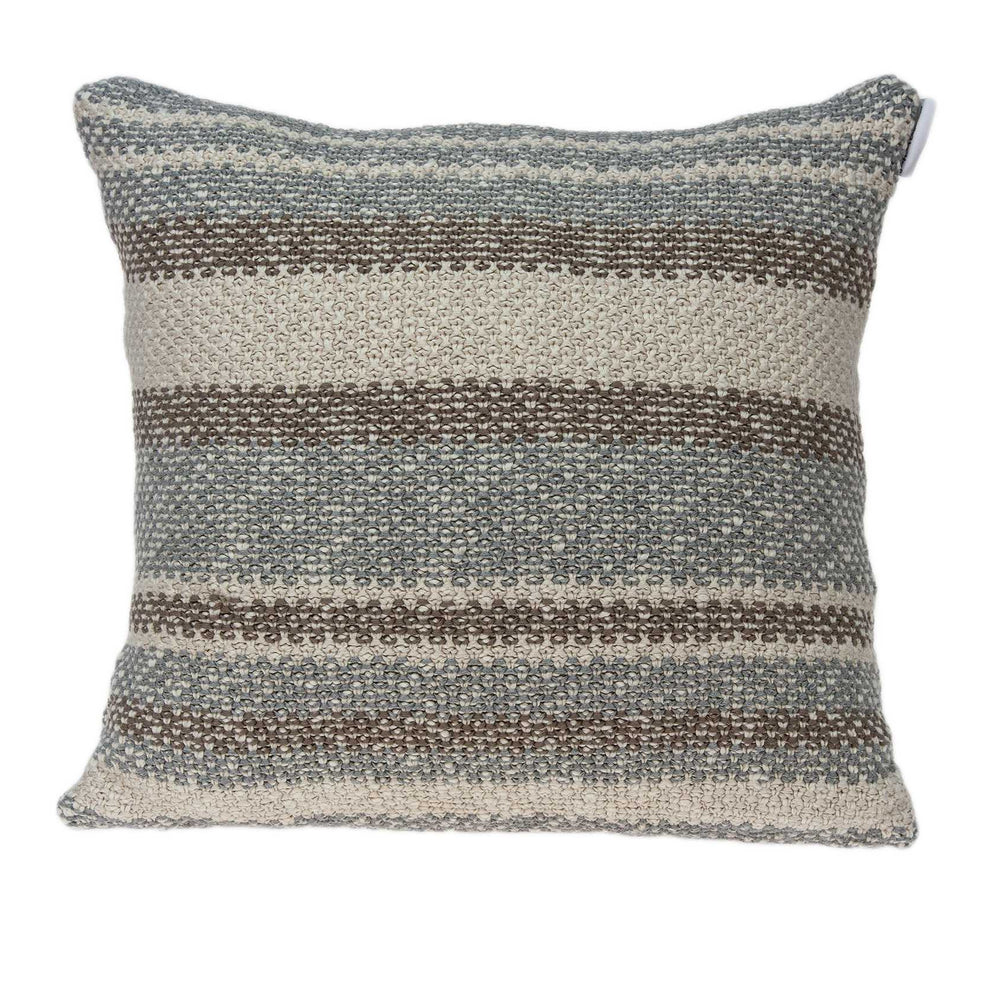 Homeroots 20" X 7" X 20" Charmingtransitional Tan Cotton Pillow Cover With Poly Insert   334108