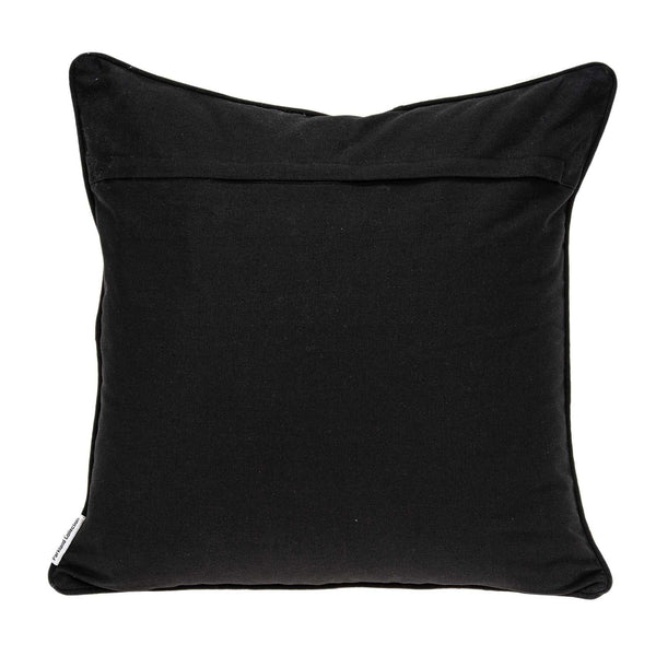 Homeroots 20" X 7" X 20" Transitional Black And White Zebra Pillow Cover With Poly Insert   334118