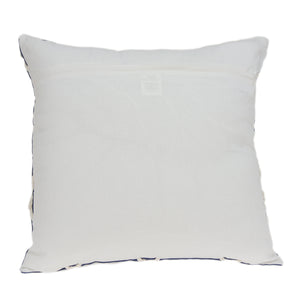 Homeroots 20" X 7" X 20" Nautical Blue Pillow Cover With Poly Insert   334143