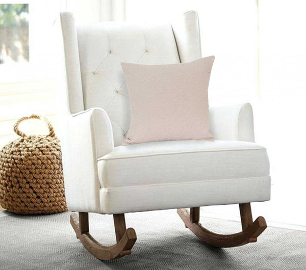 Homeroots 20" X 7" X 20" Elegant Transitional Tan Pillow Cover With Poly Insert   334150