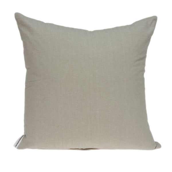 Homeroots 20" Beige Cotton Throw Pillow   334154