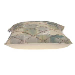 Homeroots 20" X 7" X 20" Cool Transitional Multicolor Pillow Cover With Poly Insert   334156