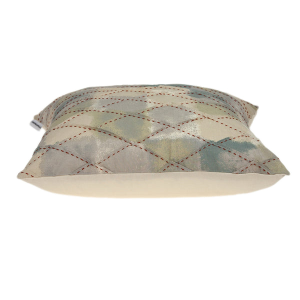 Homeroots 20" X 7" X 20" Cool Transitional Multicolor Pillow Cover With Poly Insert   334156