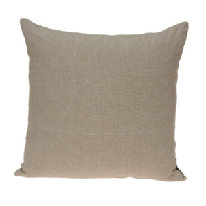Homeroots 20" Tan Cotton Throw Pillow   334158