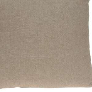 Homeroots 20" Tan Cotton Throw Pillow   334158