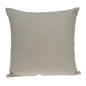 Homeroots 20" X 7" X 20" Decorative Transitional Beige Pillow Cover With Poly Insert   334168