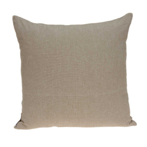 Homeroots 20" X 7" X 20" Traditional Tan Pillow Cover With Poly Insert   334186
