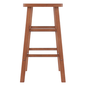 Winsome Wood Carrick Counter Stool - Stylish Teak Finish Bar Stool With Comfortable Seat For Kitchen & Dining Teak Solid Wood 33426-winsome-wood