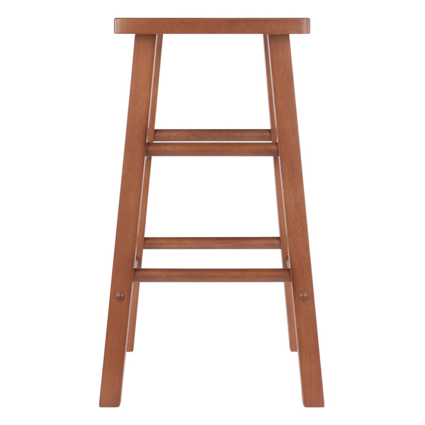 Winsome Wood Carrick Counter Stool - Stylish Teak Finish Bar Stool With Comfortable Seat For Kitchen & Dining Teak Solid Wood 33426-winsome-wood