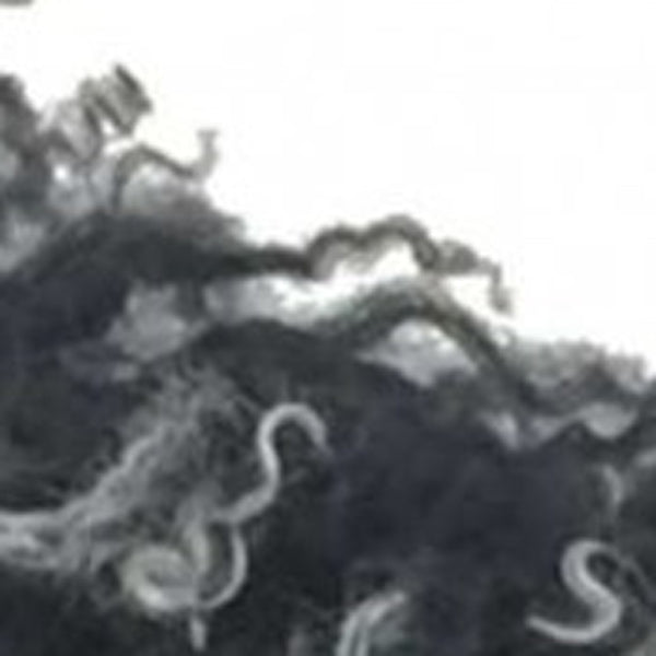 Homeroots 24" Black Genuine Tibetan Lamb Fur Pillow With Microsuede Backing   334383