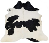 Homeroots 6 Ft Holstein Brindled Cowhide Rug Holstein Cowhide 334409