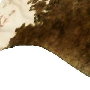 HomeRoots 6' Handmade Cowhide Area Rug - Rustic Elegance, Unique Texture, Durable Design for Any Space Classic 334418