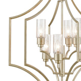 Cheswick 28'' Wide 6-Light Chandelier - Aged Silver 33446/6 Elk Lighting