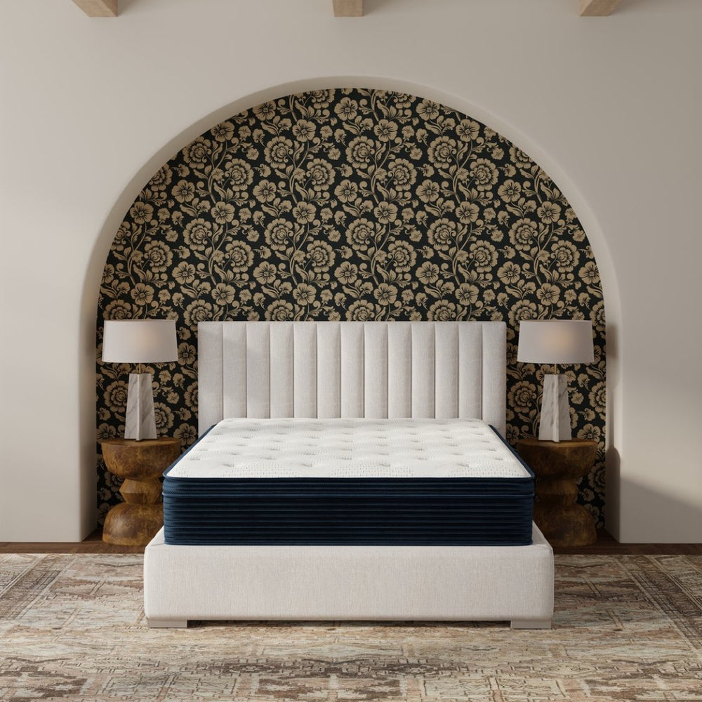 English Elm Cs 13 Inch Plush Hybrid Mattress Cooling Memory Foam Pocketed Coil Support B337P375338