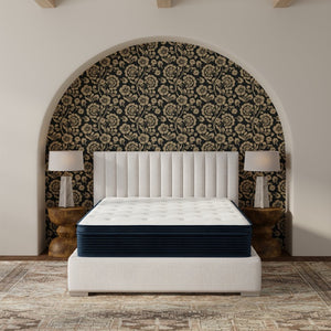 English Elm Cs Plush Hybrid Full Mattress with Cooling Surface and Pocketed Coil Support B337P375335