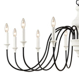 Val de Loire 48'' Wide 12-Light Chandelier - White 33469/12 Elk Lighting