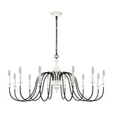 Val de Loire 48'' Wide 12-Light Chandelier - White 33469/12 Elk Lighting