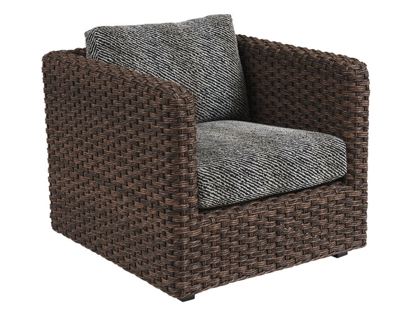 Lexington Tommy Bahama Outdoor 3350-11-40 Lounge Chair - Exotic Artisan Craftsmanship, Rich Tobacco Finish & Sustainable Teak Top  Wood 3350-11-40