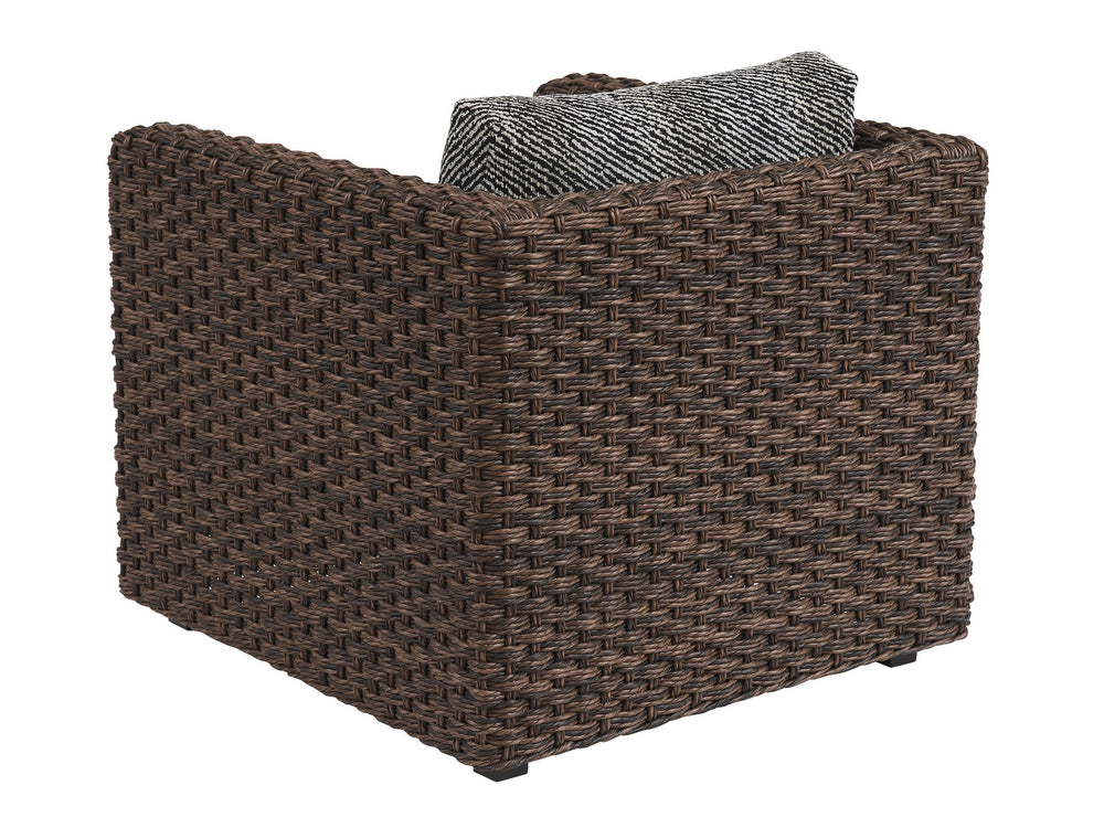 Lexington Tommy Bahama Outdoor 3350-11-40 Lounge Chair - Exotic Artisan Craftsmanship, Rich Tobacco Finish & Sustainable Teak Top  Wood 3350-11-40