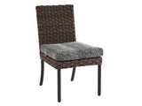 Tommy Bahama Outdoor 3350-12-40 Elegant Side Dining Chair with Artisan Craftsmanship and All-Weather Wicker Design