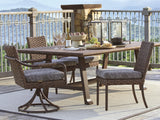 Lexington Tommy Bahama Outdoor 3350-12-40 Elegant Side Dining Chair With Artisan Craftsmanship And All-weather Wicker Design  Wood 3350-12-40