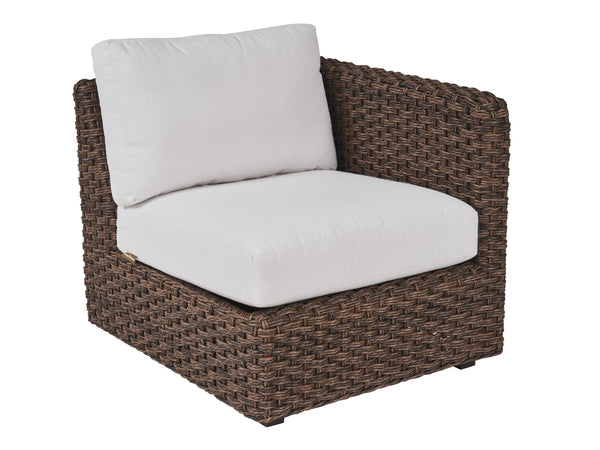 Lexington Tommy Bahama Outdoor 3350 Modular Sectional - Exquisite Artisan Craftsmanship With All-weather Wicker And Teak Finish  Wood 3350-51r-40