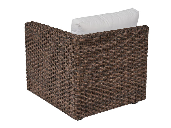 Lexington Tommy Bahama Outdoor 3350 Modular Sectional - Exquisite Artisan Craftsmanship With All-weather Wicker And Teak Finish  Wood 3350-51r-40