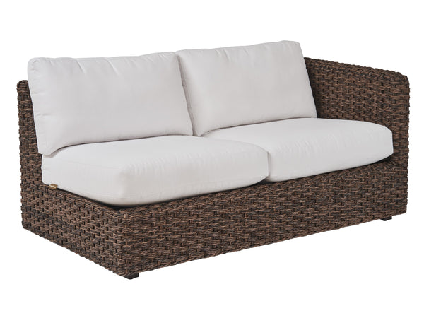 Lexington Tommy Bahama Outdoor 3350 Modular Sectional - Exquisite Artisan Craftsmanship With All-weather Wicker And Teak Finish  Wood 3350-52r-41