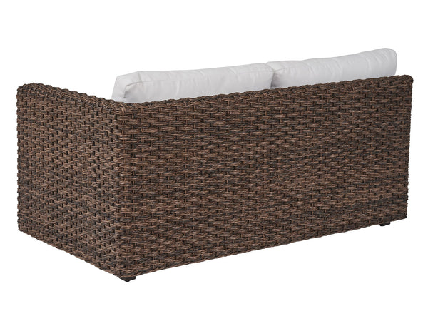 Lexington Tommy Bahama Outdoor 3350 Modular Sectional - Exquisite Artisan Craftsmanship With All-weather Wicker And Teak Finish  Wood 3350-52r-41