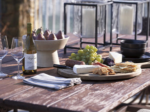 Lexington Tommy Bahama Outdoor 3350-877c Elegant Rectangular Dining Table With Artisan Teak Top And Sophisticated Wicker Design  Wood 3350-877c