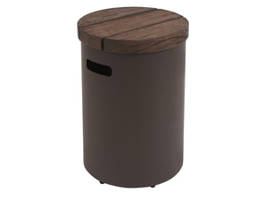 Lexington Tommy Bahama Outdoor 3350-950 Round Table – Artisan-crafted Teak Top With All-weather Wicker, Perfect For Outdoor Elegance  Wood 3350-950