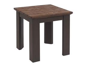 Lexington Tommy Bahama Outdoor 3350-955 Kilimanjaro Serving End Table - Artisan-crafted Elegance With Teak Top And Wicker Design  Wood 3350-955