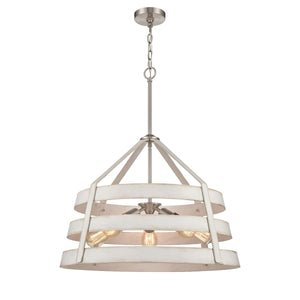 Brigantine 24'' Wide 5-Light Chandelier - Satin Nickel 33558/5 Elk Lighting