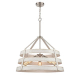 Brigantine 24'' Wide 5-Light Chandelier - Satin Nickel 33558/5 Elk Lighting