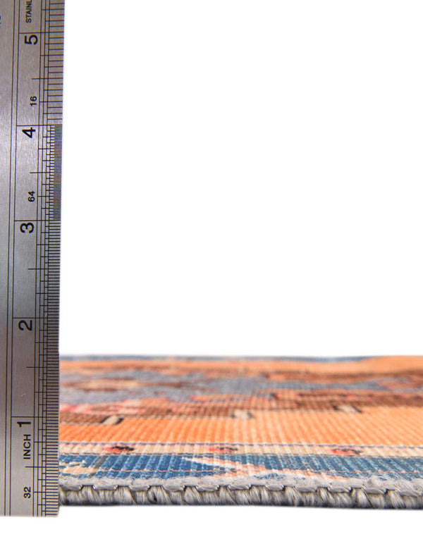 Unique Loom Timeless Thomas Machine Made Medallion Rug Orange, Brown/Ivory/Red/Beige/Black 7' 6" x 7' 7"